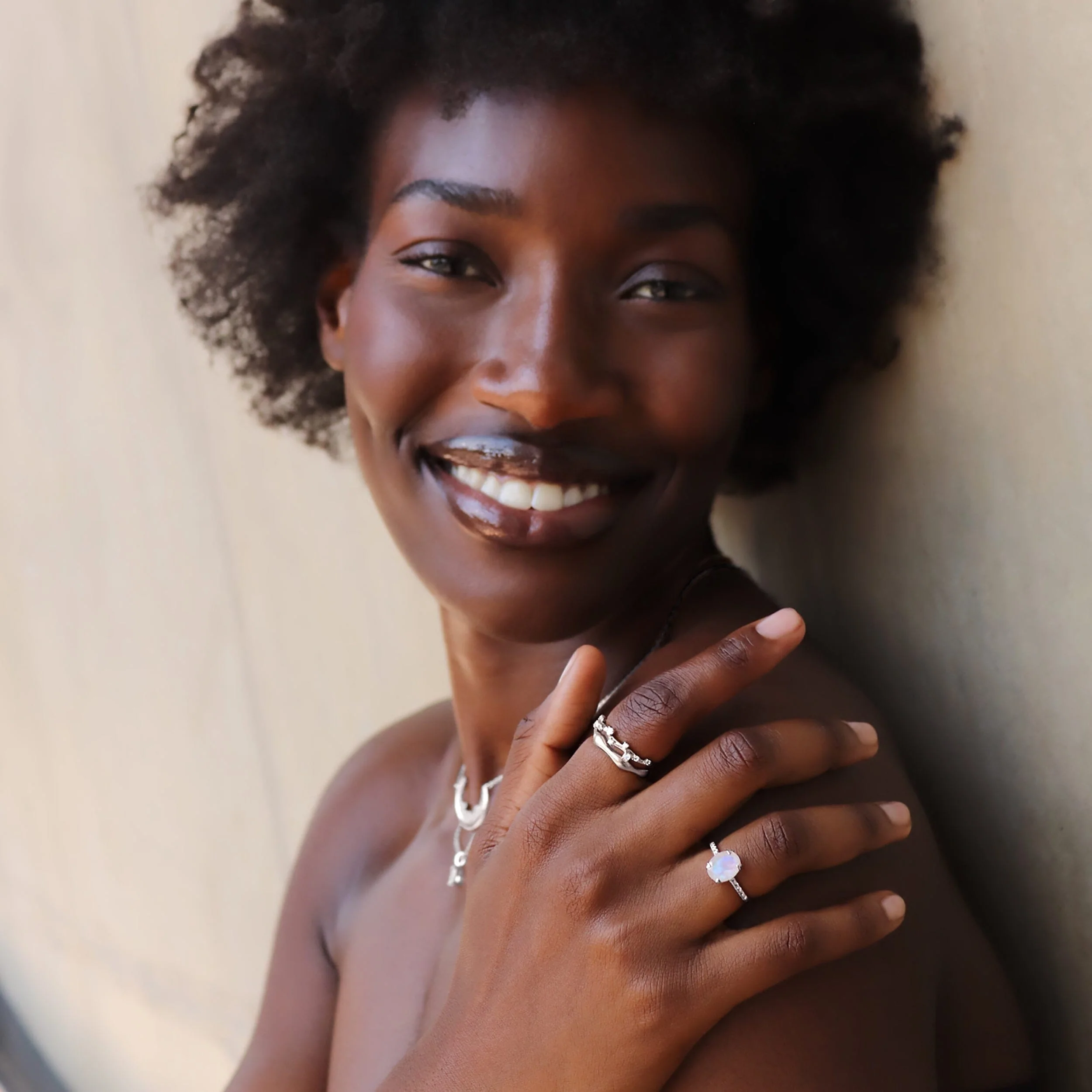 Moonstone Ring - Harlow - Image 14