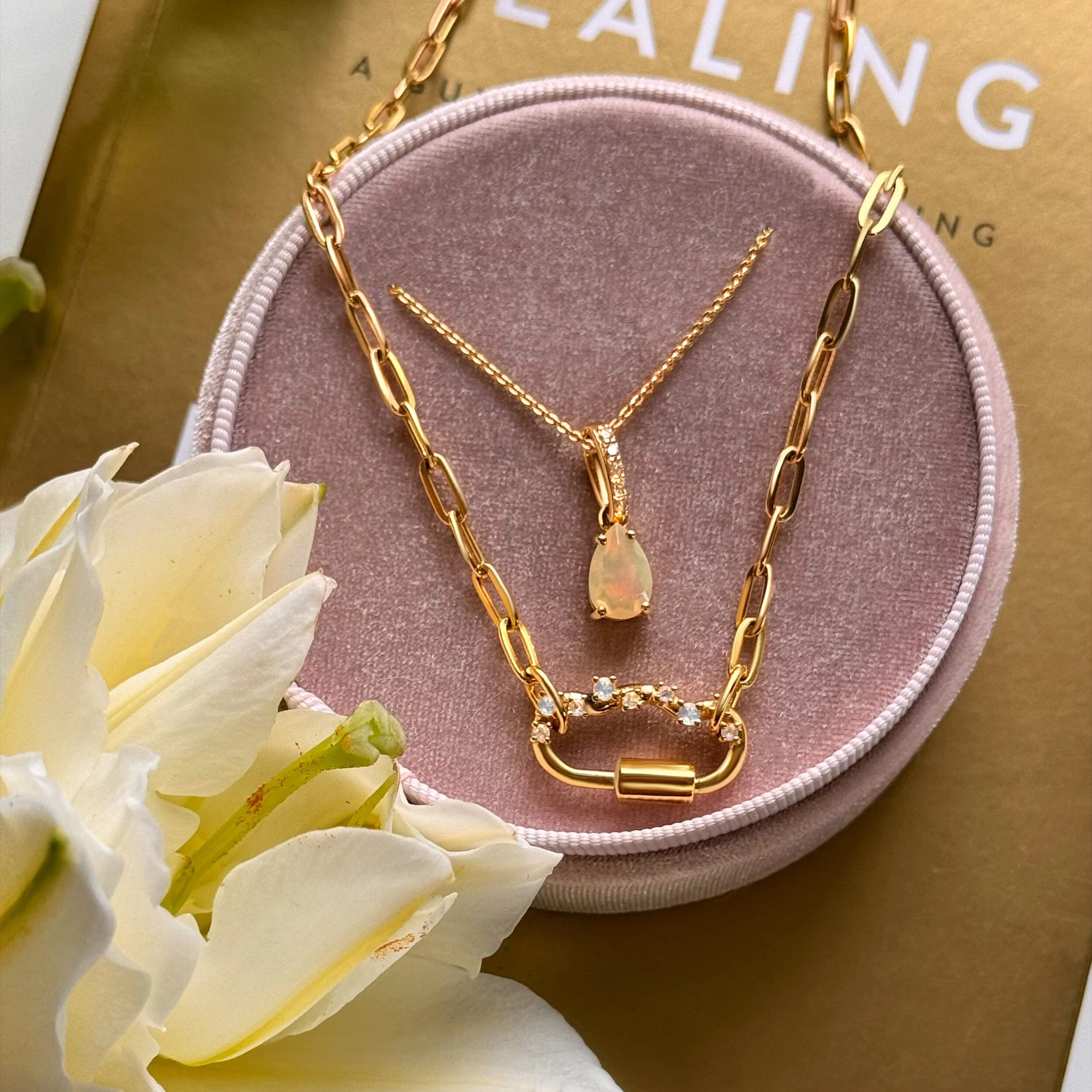 Opal Necklace Sway - October Birthstone - Image 9