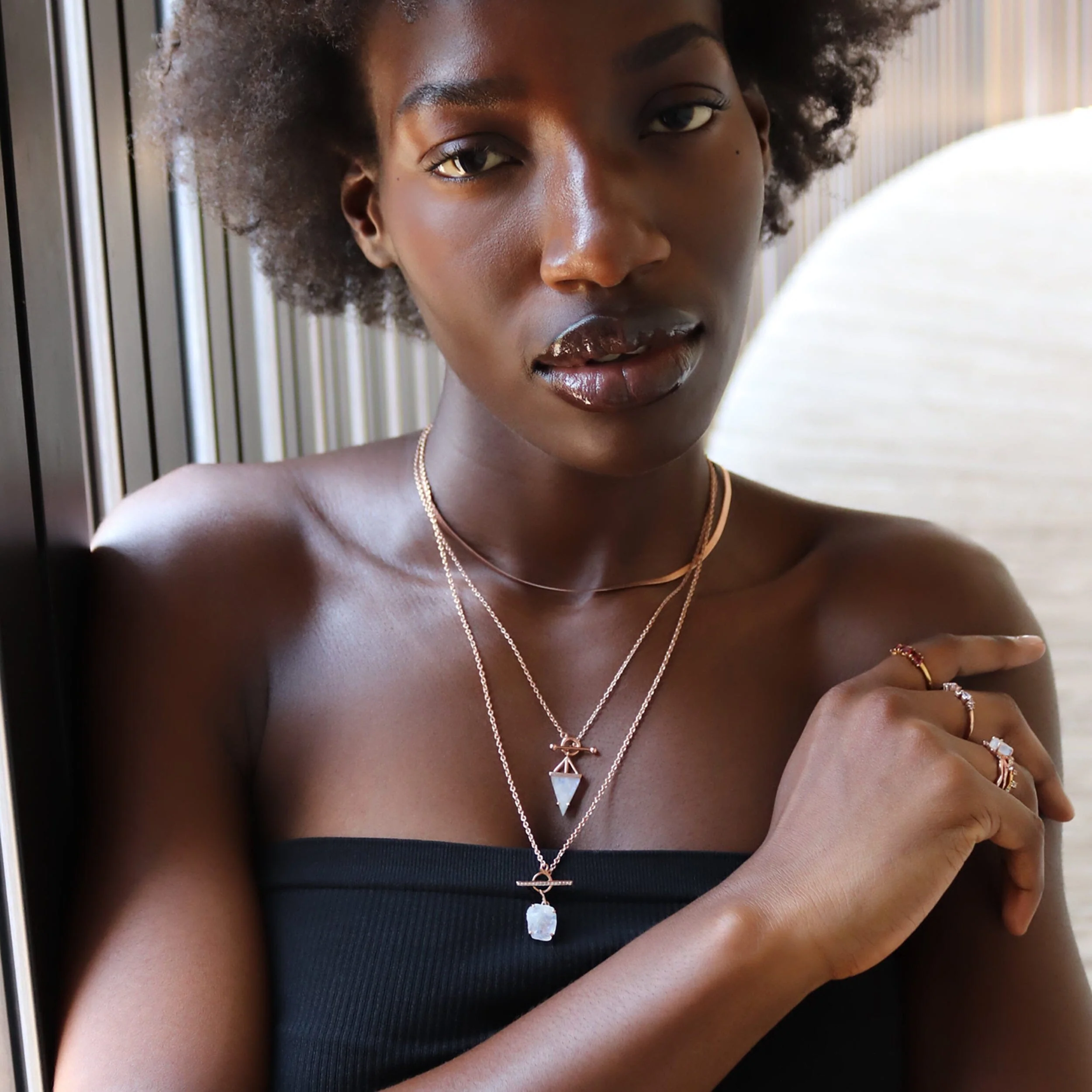 Moonstone Necklace - Heroine T-Lock - Image 22