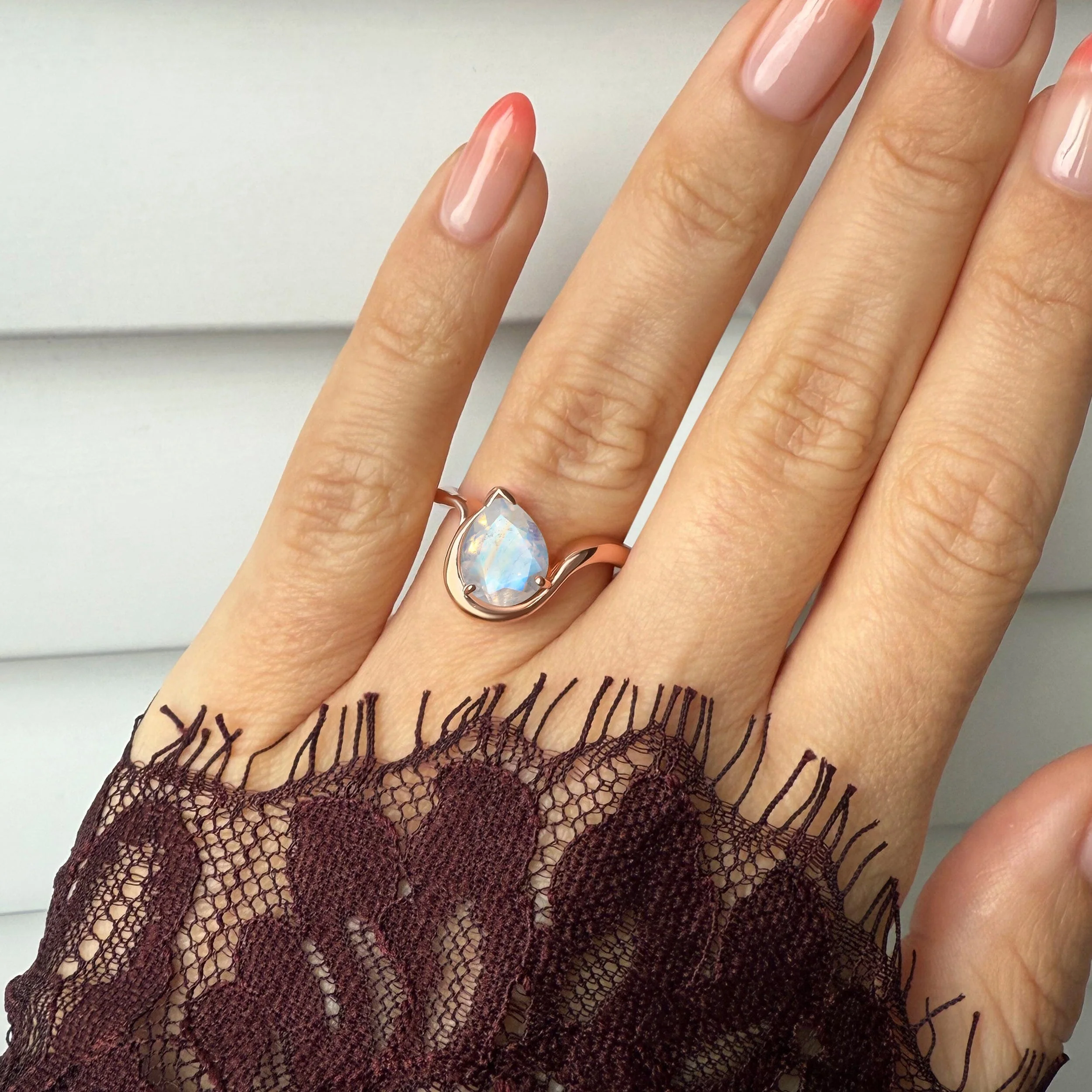 Moonstone Ring - Arc of Whisper - Image 6