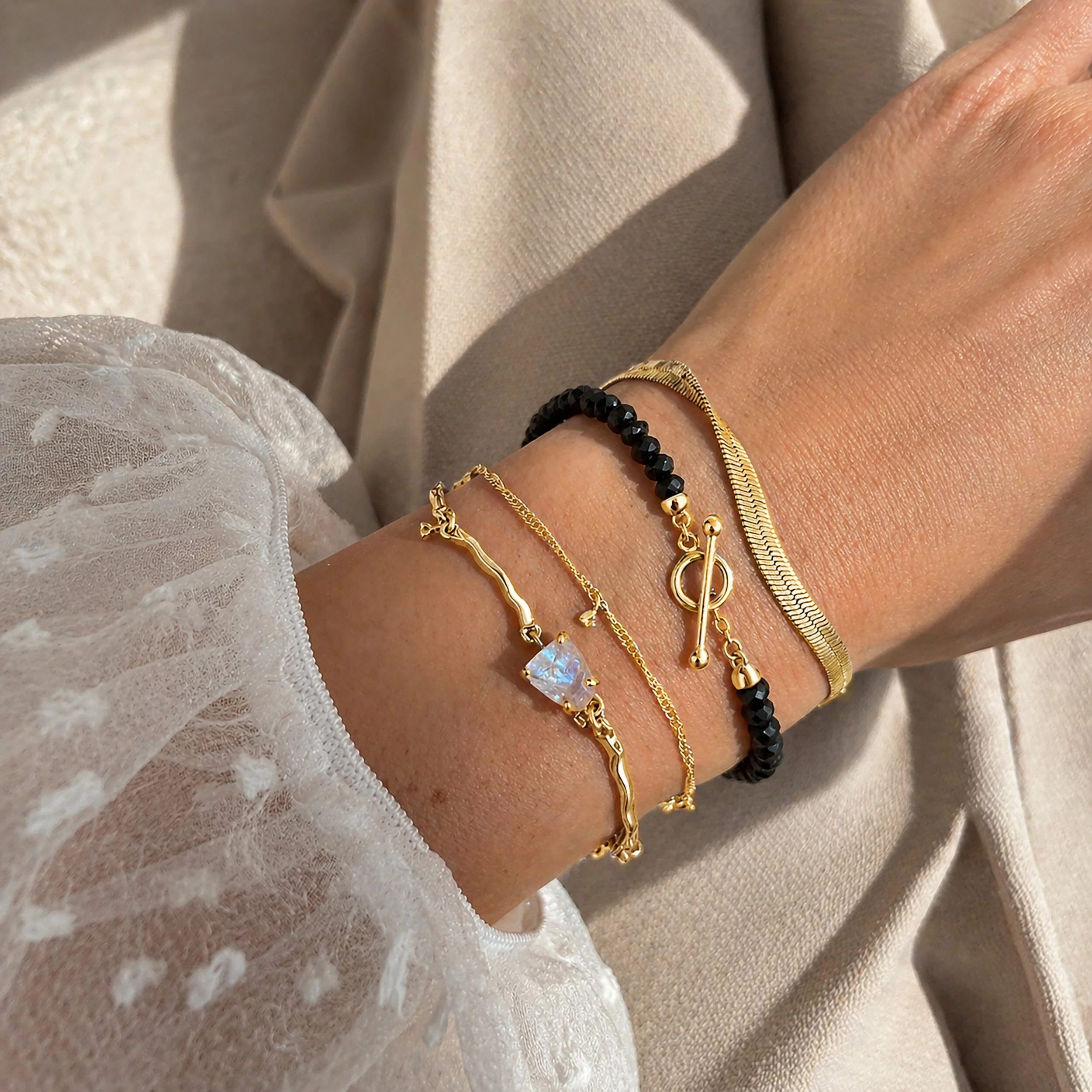 Raw Crystal Bracelet - Flow - Image 16